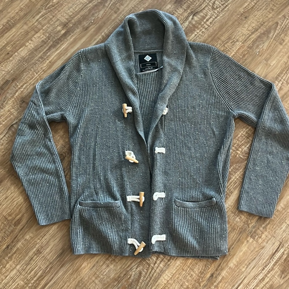 Cardigan with Wood Toggle buttons - Medium